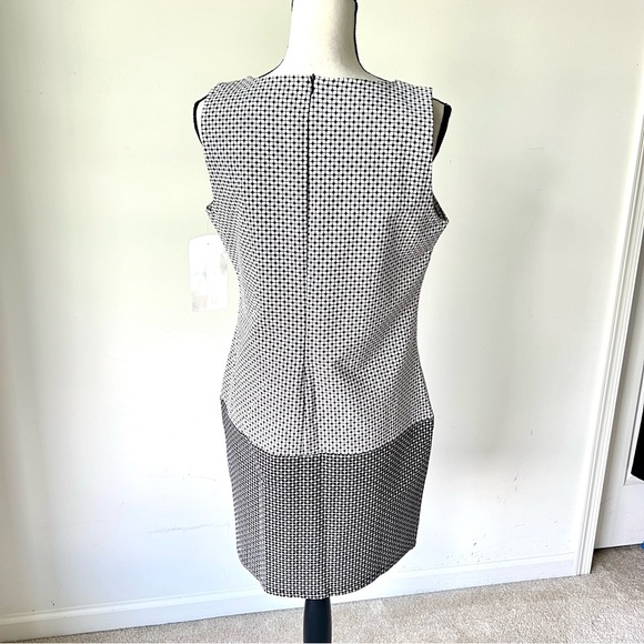NWT Vintage TALK OF THE WALK Sleeveless Contrast Shift Day Dress—SZ. Medium - Picture 6 of 15